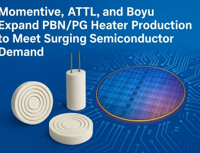 Momentive, ATTL, and Boyu Expand PBN/PG Heater Production to Meet Surging Semiconductor Demand
