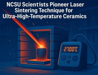 NCSU Scientists Pioneer Laser Sintering Technique for Ultra-High-Temperature Ceramics