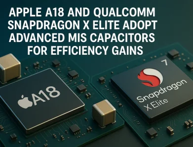 Apple A18 and Qualcomm Snapdragon X Elite Adopt Advanced MIS Capacitors for Efficiency Gains