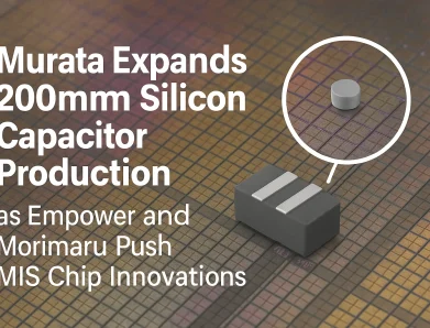Murata Expands 200mm Silicon Capacitor Production as Empower and Morimaru Push MIS Chip Innovations