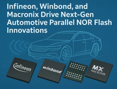 Infineon, Winbond, and Macronix Drive Next-Gen Automotive Parallel NOR Flash Innovations