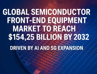 Global Semiconductor Front-End Equipment Market to Reach $154.25 Billion by 2032, Driven by AI and 5G Expansion