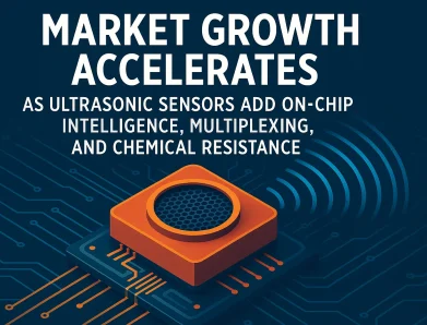 Market Growth Accelerates as Ultrasonic Sensors Add On-Chip Intelligence, Multiplexing, and Chemical Resistance