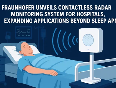Fraunhofer Unveils Contactless Radar Monitoring System for Hospitals, Expanding Applications Beyond Sleep Apnea