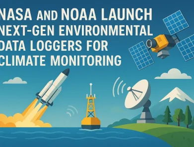 NASA and NOAA Launch Next-Gen Environmental Data Loggers for Climate Monitoring