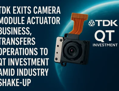TDK Exits Camera Module Actuator Business, Transfers Operations to QT Investment Amid Industry Shake-Up