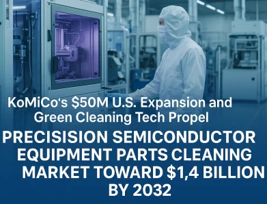 KoMiCo’s $50M U.S. Expansion and Green Cleaning Tech Propel Precision Semiconductor Equipment Parts Cleaning Market Toward $1.4 Billion by 2032