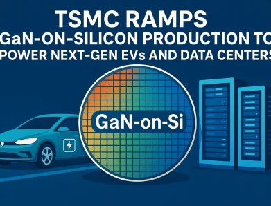 TSMC Ramps GaN-on-Silicon Production to Power Next-Gen EVs and Data Centers