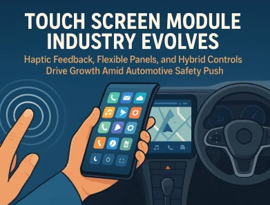 Touch Screen Module Industry Evolves: Haptic Feedback, Flexible Panels, and Hybrid Controls Drive Growth Amid Automotive Safety Push