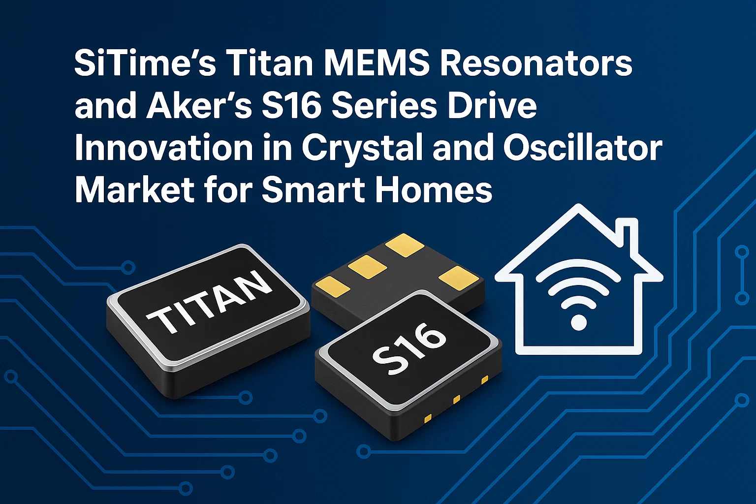 Crystal and Oscilators for Smart Home Market