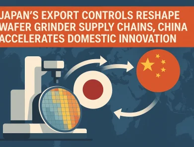 Japan’s Export Controls Reshape Wafer Grinder Supply Chains, China Accelerates Domestic Innovation