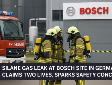 Silane Gas Leak at Bosch Site in Germany Claims Two Lives, Sparks Safety Concerns