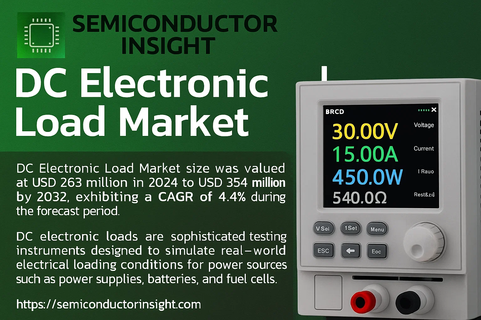 DC Electronic Load Market Outlook-semiconductorinsight