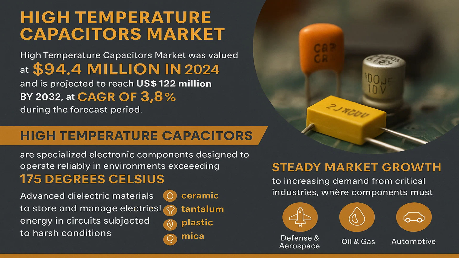 High Temperature Capacitors Market