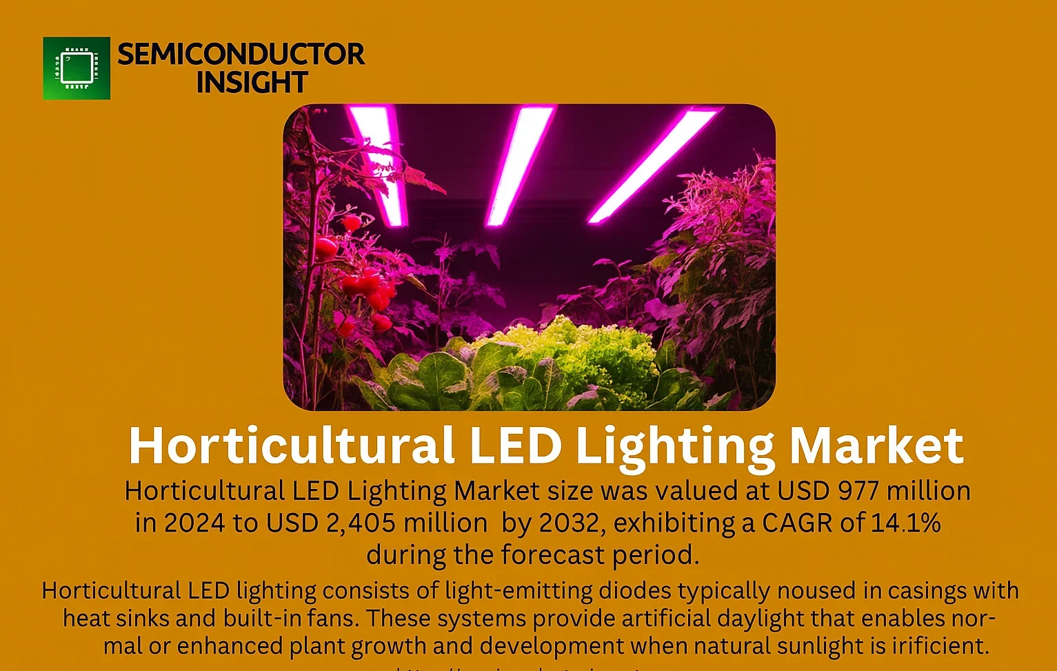 Horticultural LED Lighting Market Share-semiconductorinsight