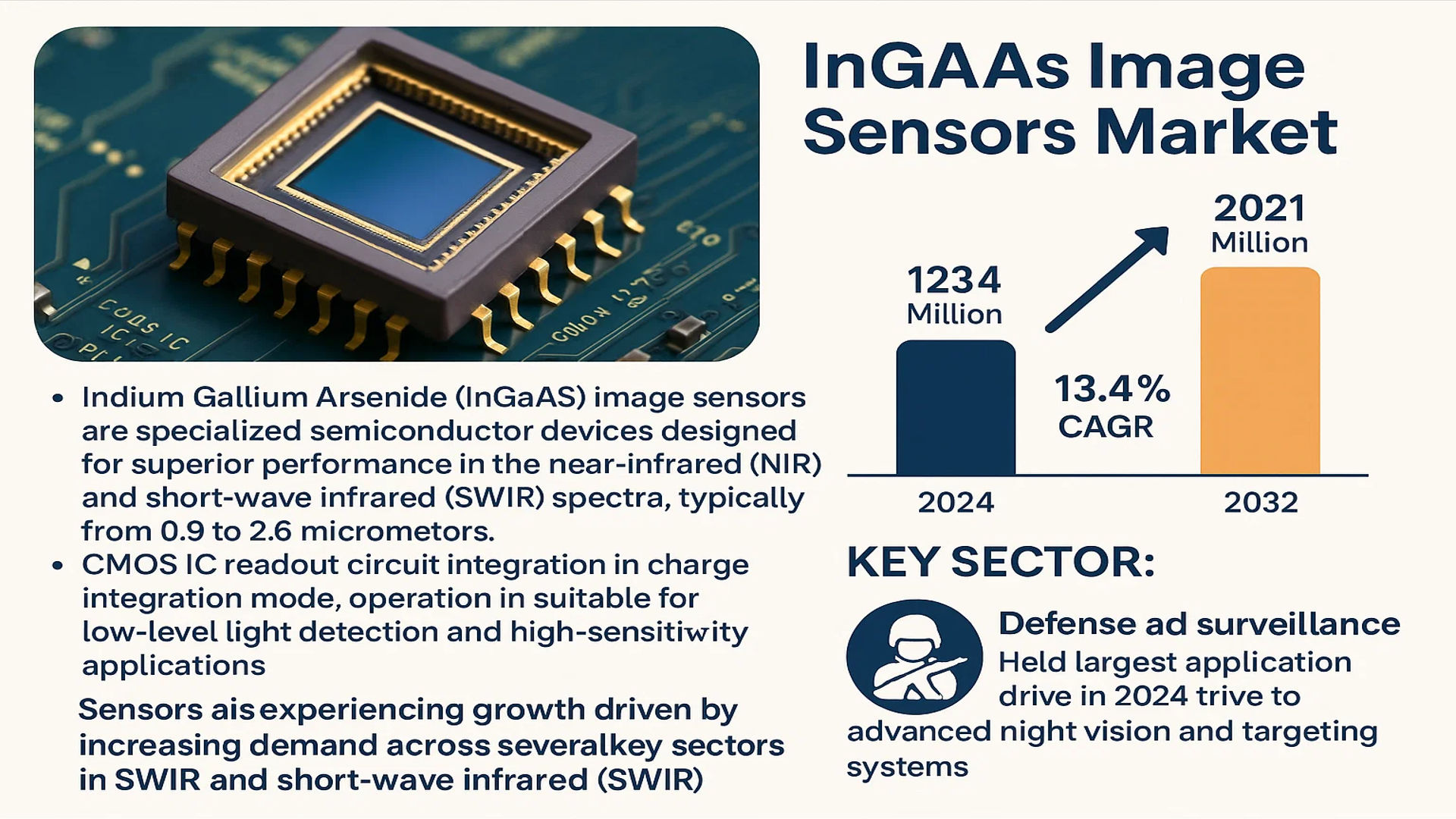 InGaAs Image Sensors Market