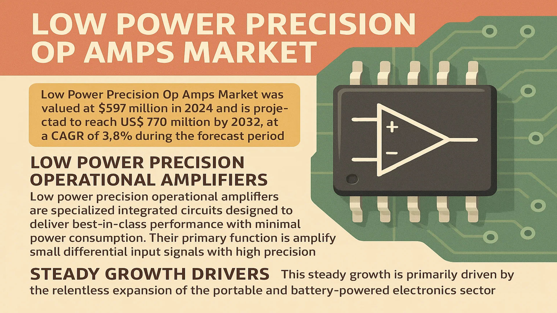 Low Power Precision Op Amps Market