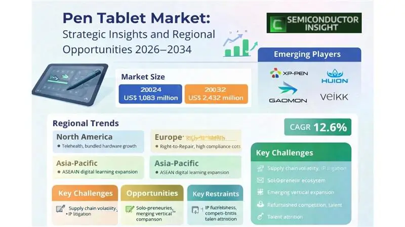 Pen Tablet Market Size & Forecast
