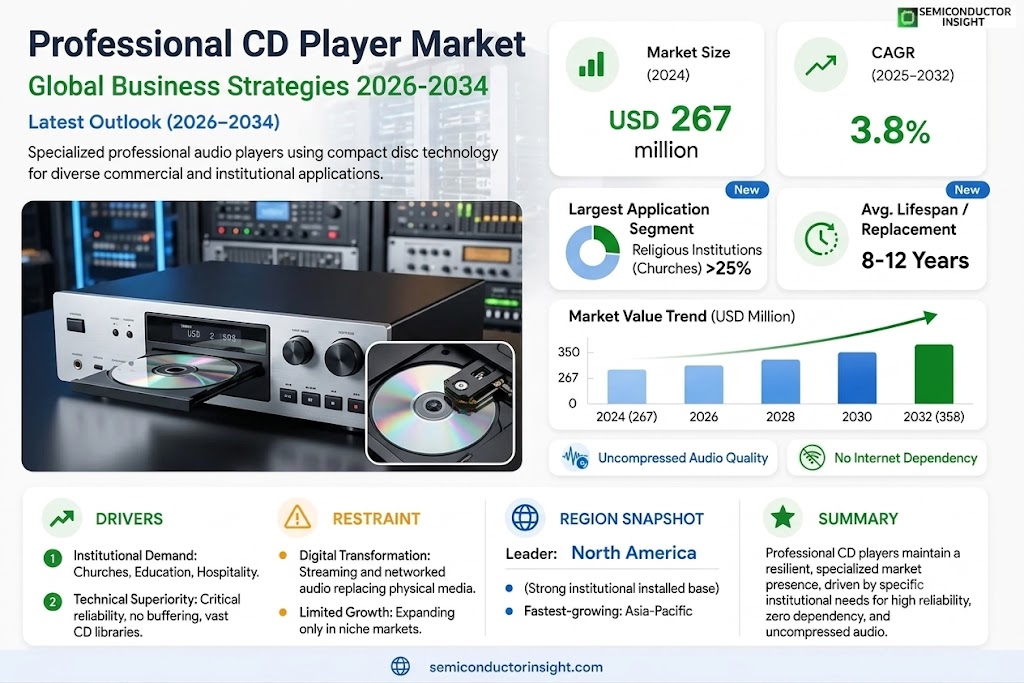 Professional CD Player Market Size, Trends and Growth 