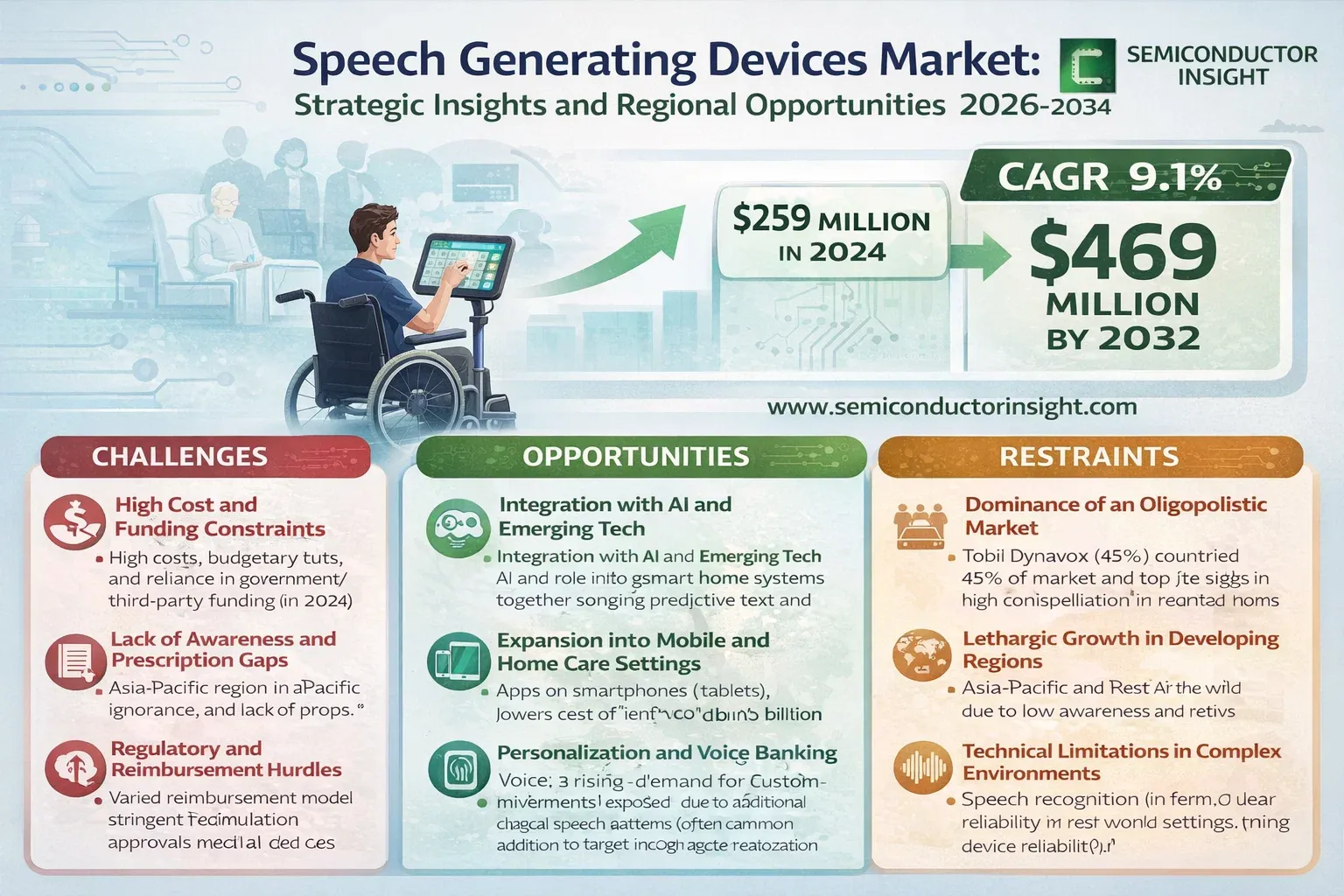 Speech Generating Devices Market Share