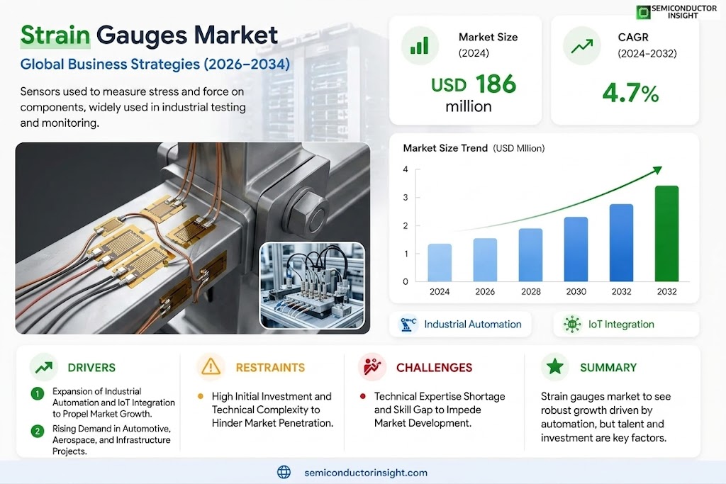 Strain Gauges Market Size, Trends and Growth 
