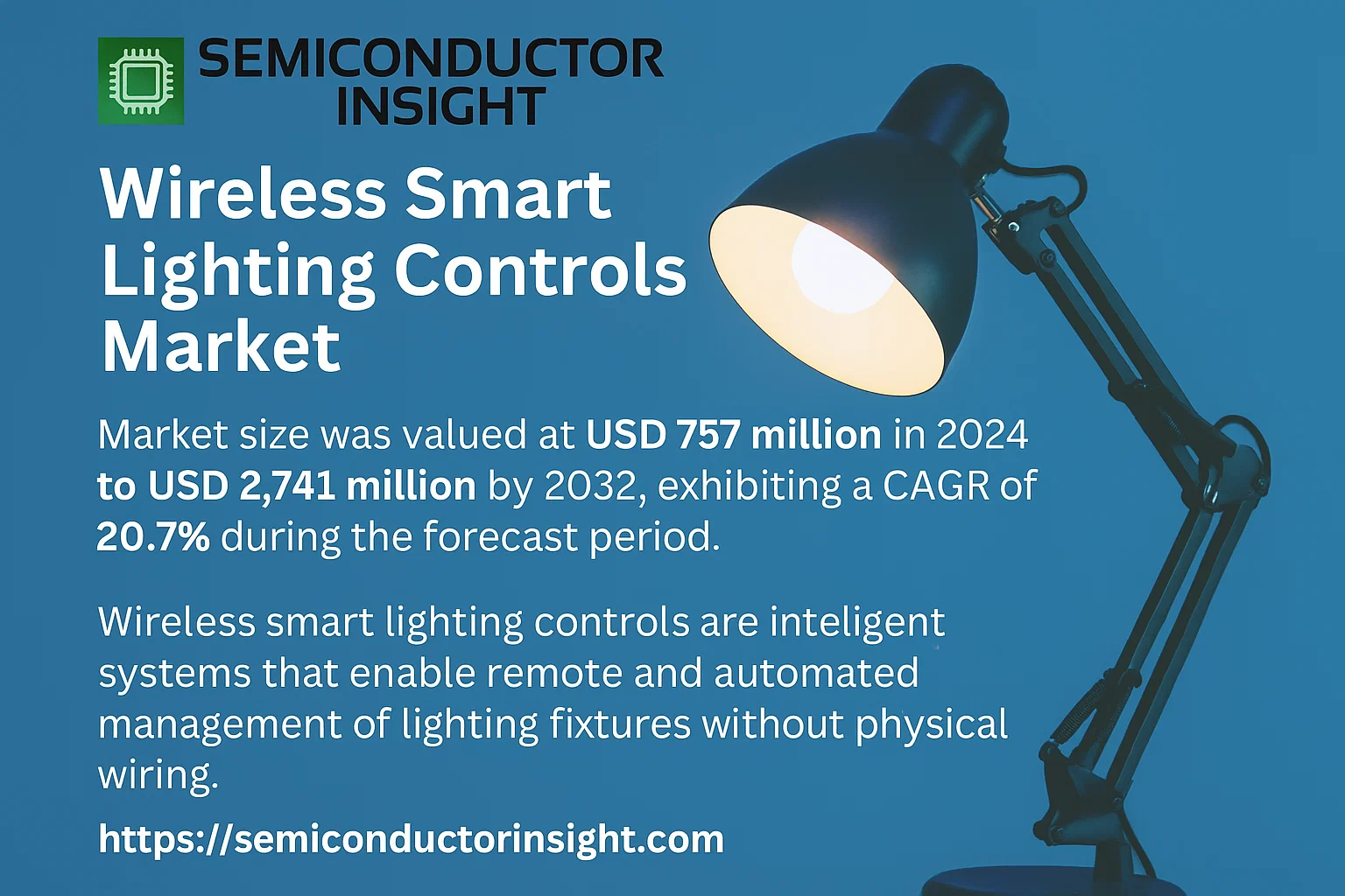 Wireless Smart Lighting Controls Market Growth-semiconductorinsight