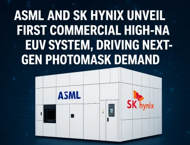 ASML and SK hynix Unveil First Commercial High-NA EUV System, Driving Next-Gen Photomask Demand