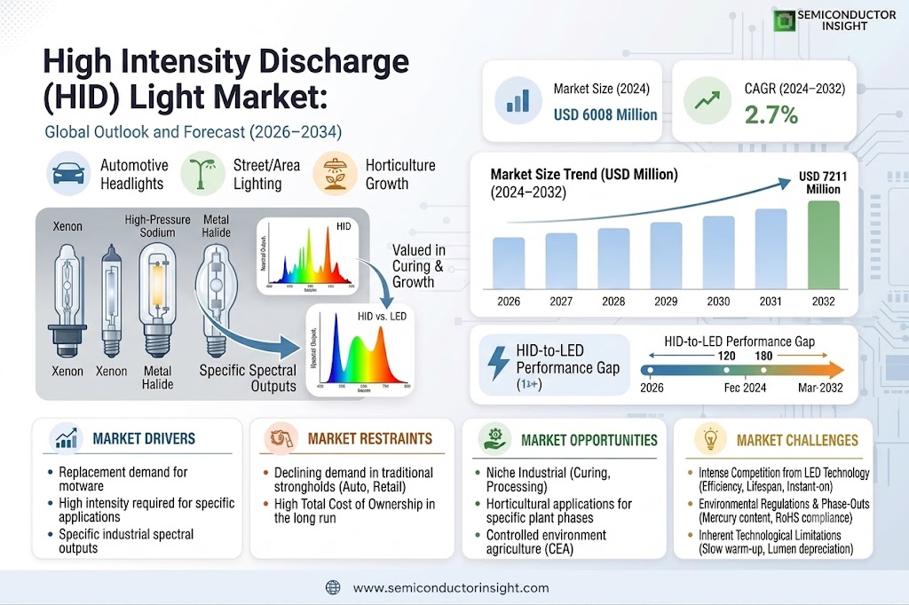 High Intensity Discharge (HID) Light Market Trends and Growth