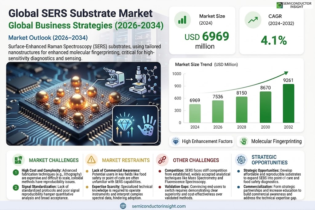 SERS Substrate Market Share, Growth and Size
