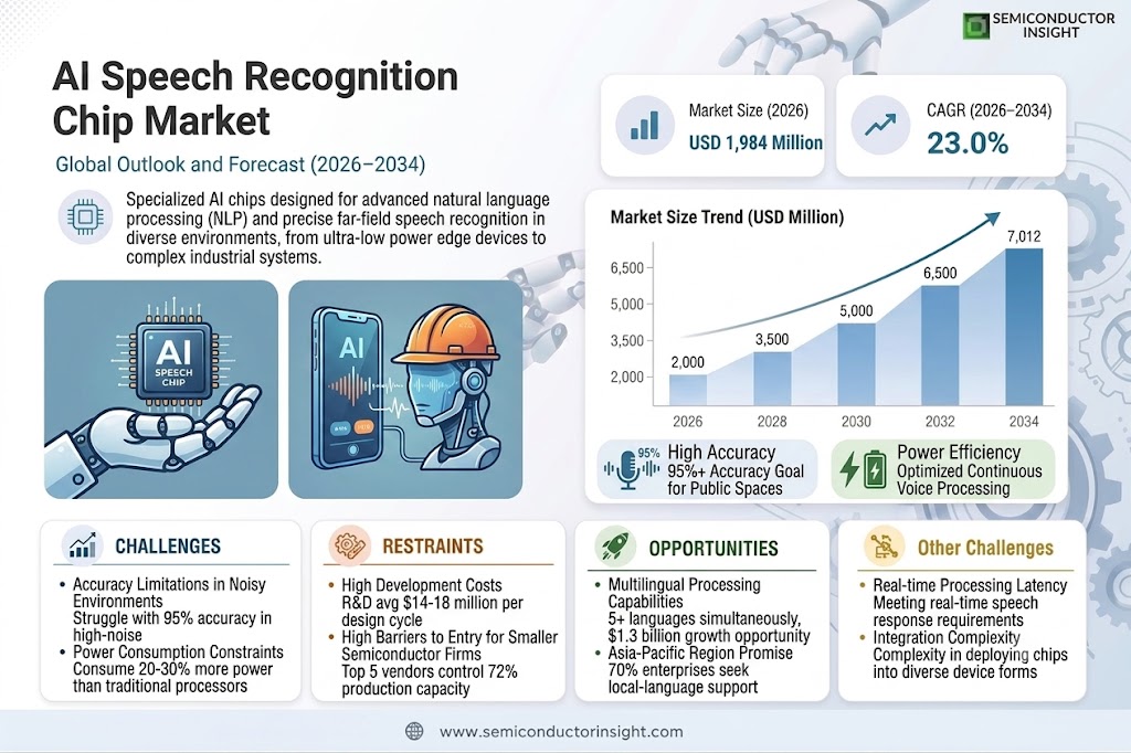 AI Speech Recognition Chip Market Share and Size