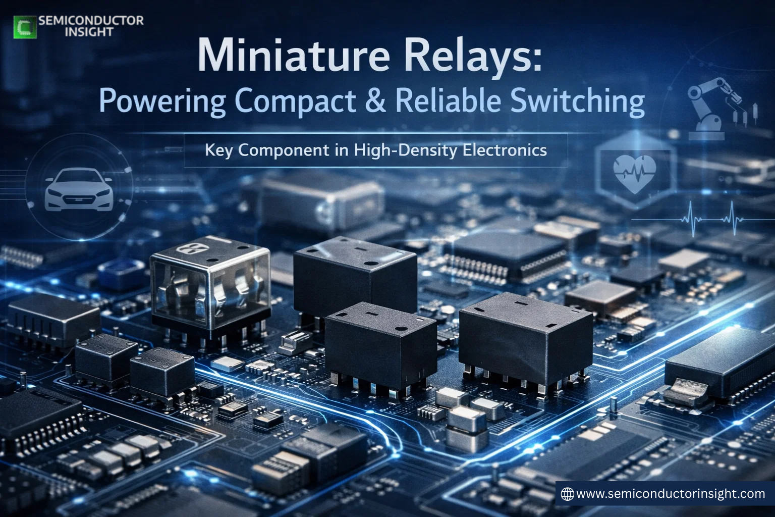 Miniature Relays as Compact Electronics Revolutionize Switching Technology