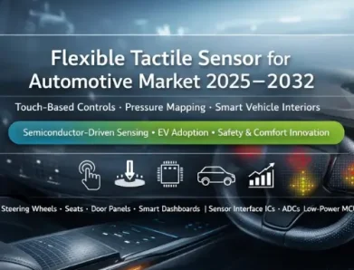 Flexible Tactile Sensors for Automotive Market Growth Fuels with Smart Mobility Electronics