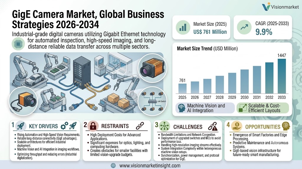 GigE Camera Market
 Growth and Trends