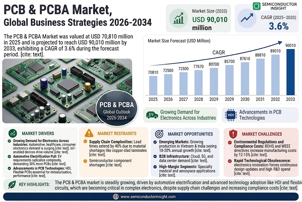 PCB & PCBA Market Trends and Share