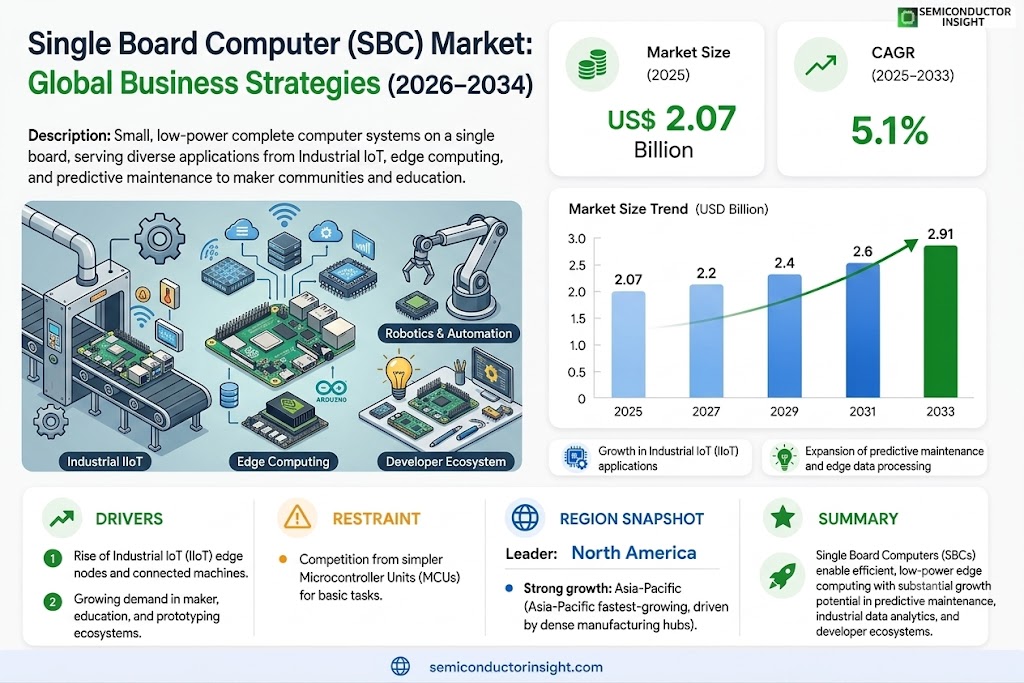 Single Board Computer (SBC) Market Size and Trends
