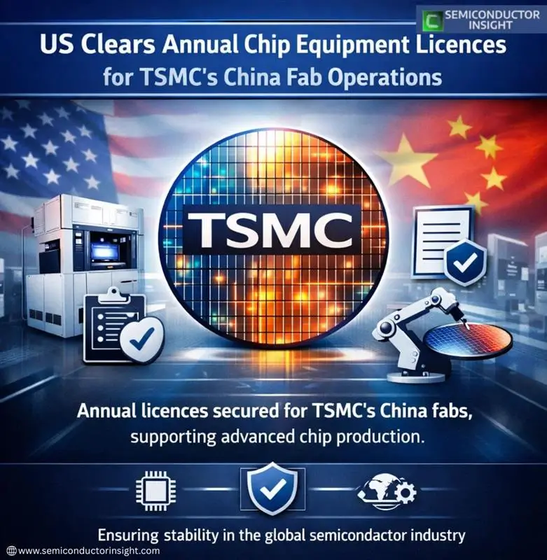US Grants Annual Export Licence to TSMC