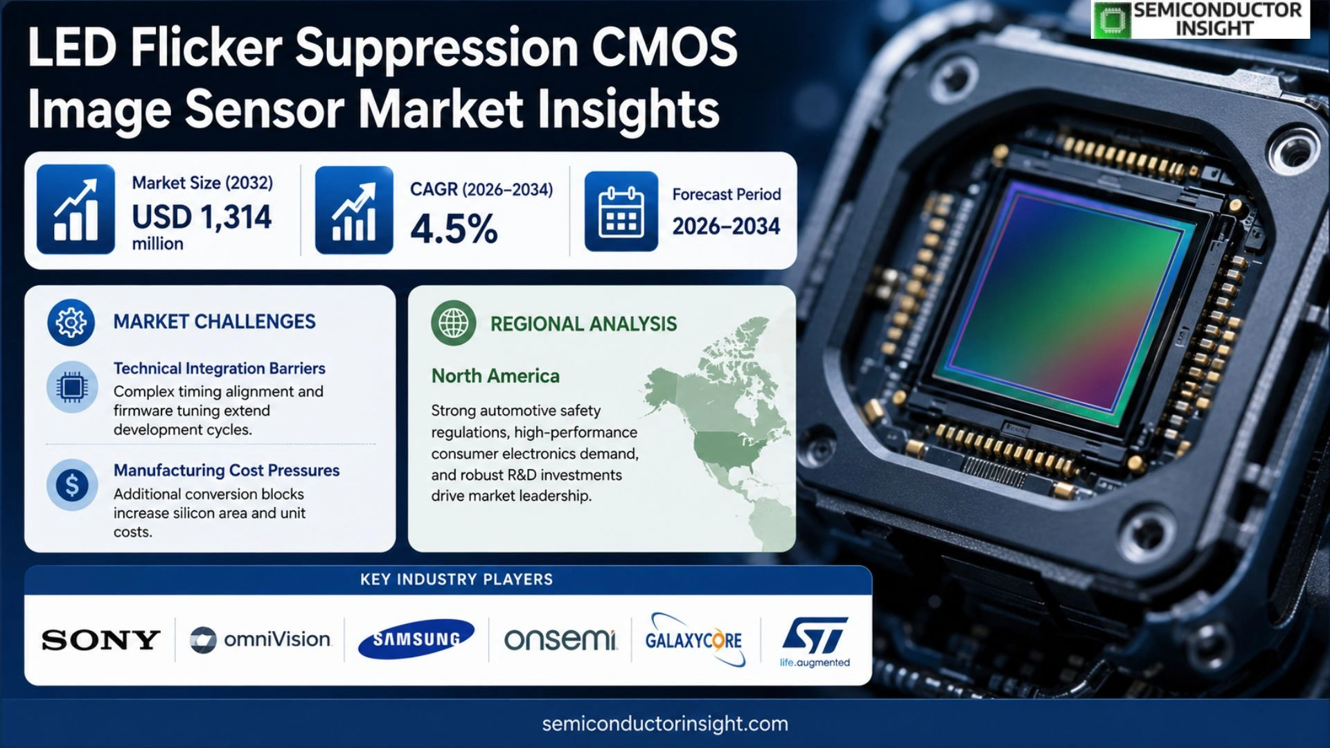 LED Flicker Suppression CMOS Image Sensor Market Prizing