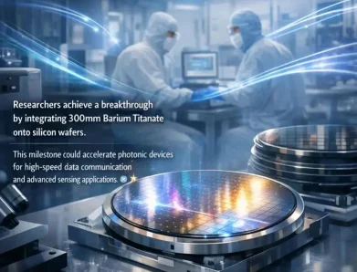 Veeco and imec Develop 300mm Manufacturing-Compatible Process for Integrating Barium Titanate on Silicon Photonics 
