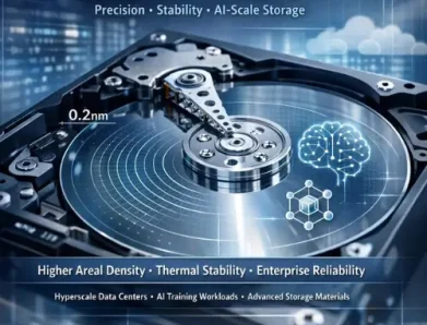 Precision Glass Revolutionizes Hard Disk Drive Substrates for AI Workloads