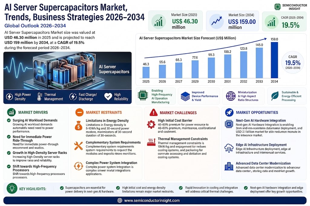 AI Server Supercapacitors Market Forecast and Growth