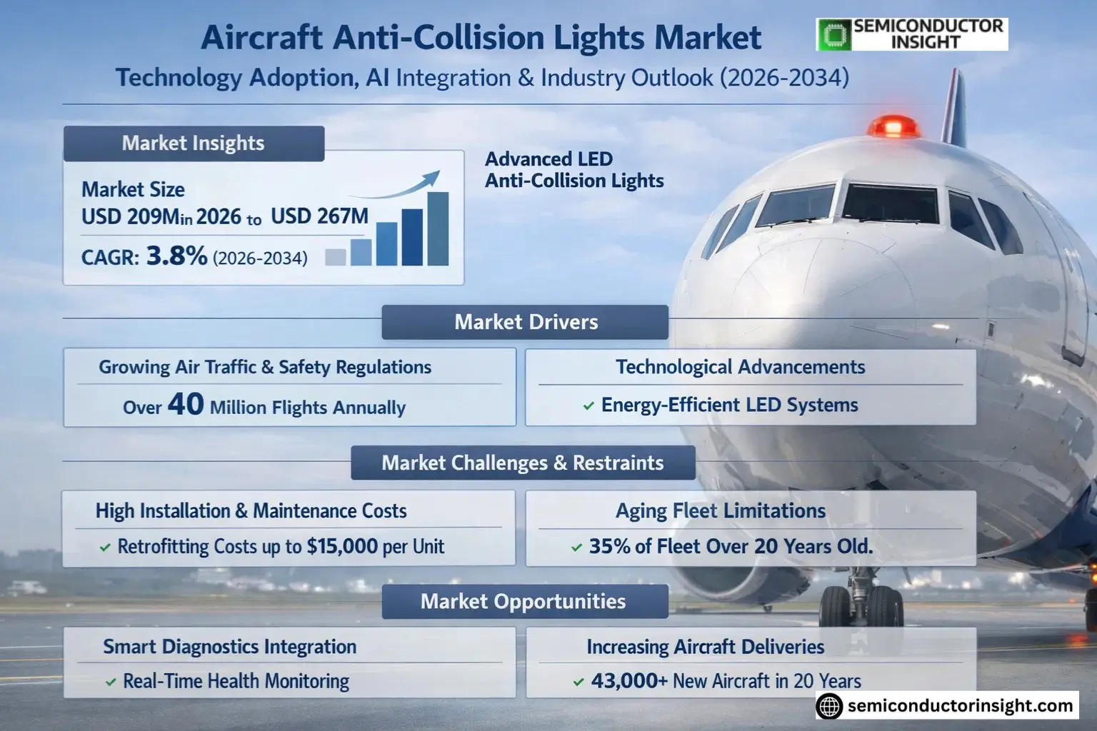 Aircraft Anti-collision lights Market Trends