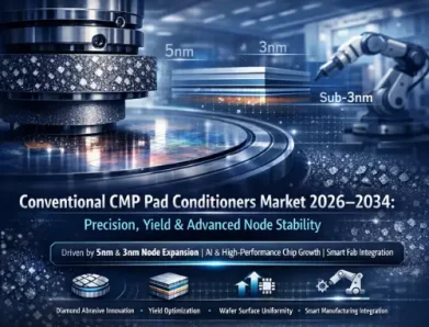 Boosting Conventional CMP Pad Conditioners Market Outlook in Chip Manufacturing