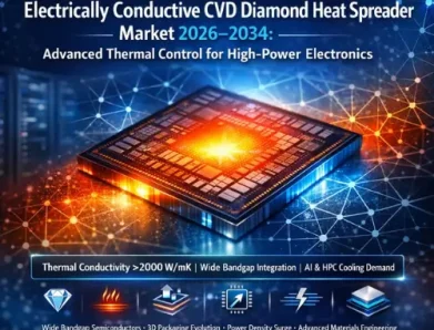 Electrically Conductive CVD Diamond Heat Spreader Market Semiconductor Performance Enhancement