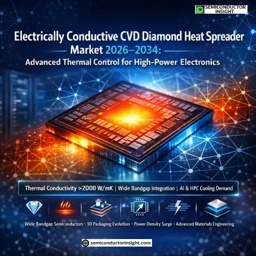 Electrically Conductive CVD Diamond Heat Spreader Market