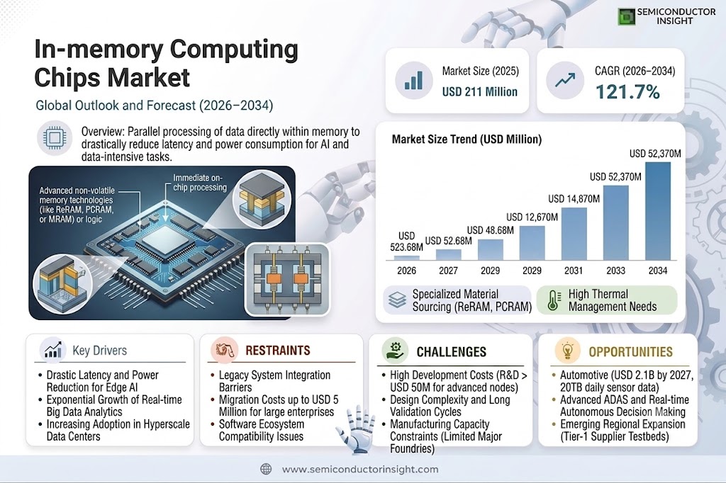 In-memory Computing Chips Market
 Growth and Share