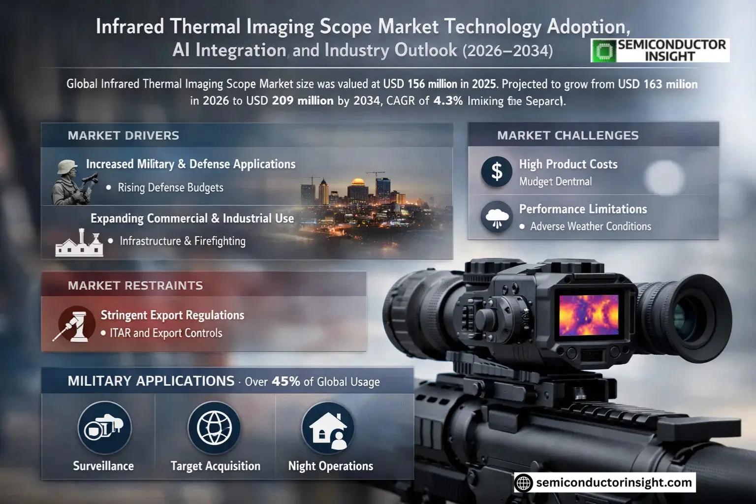 Infrared Thermal Imaging Scope Market Trends