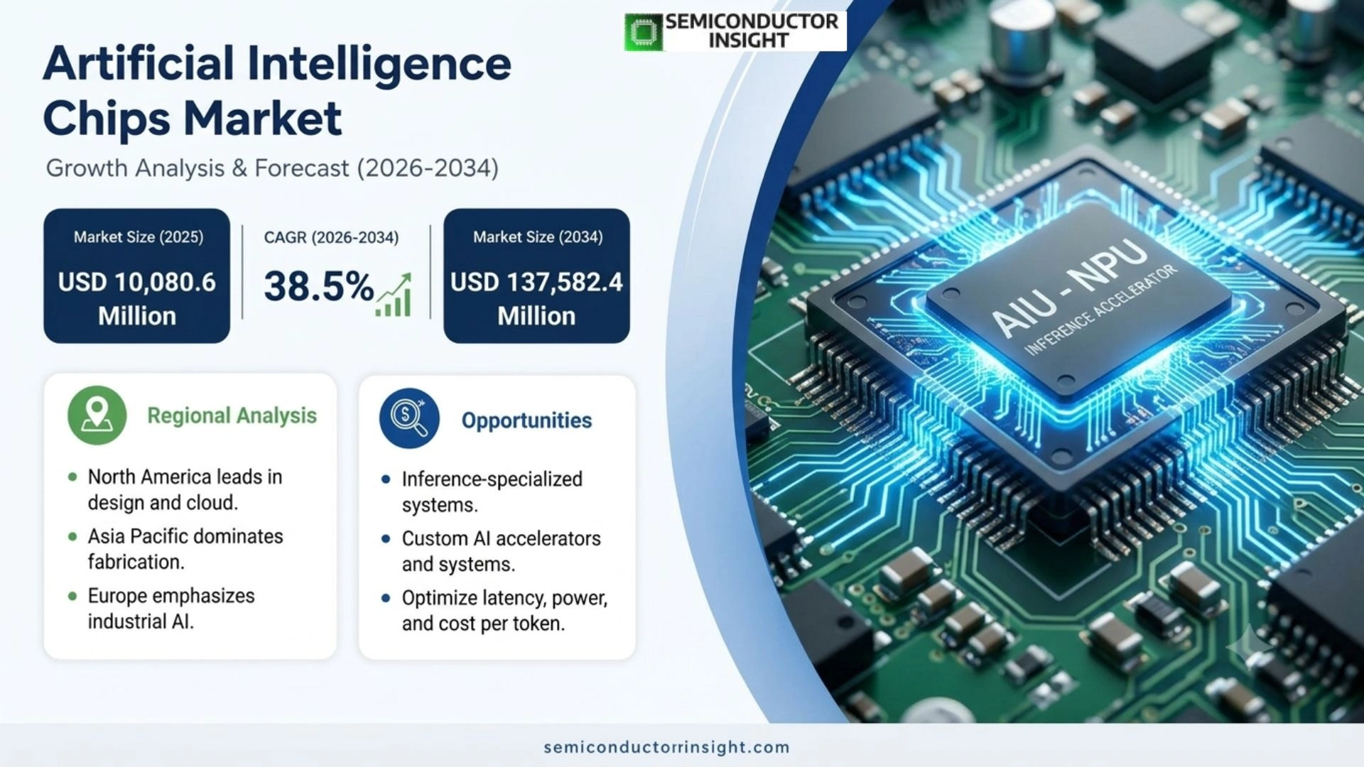 Artificial Intelligence (AI) Chips Market, Trends 2026