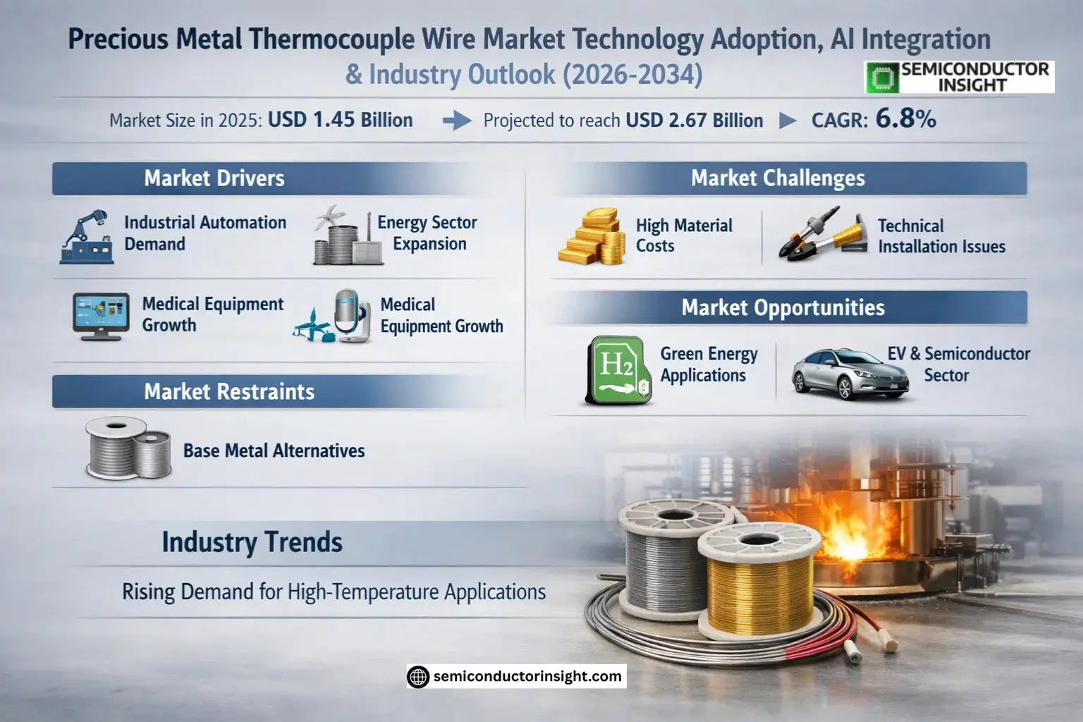 Precious Metal Thermocouple Wire Market Share