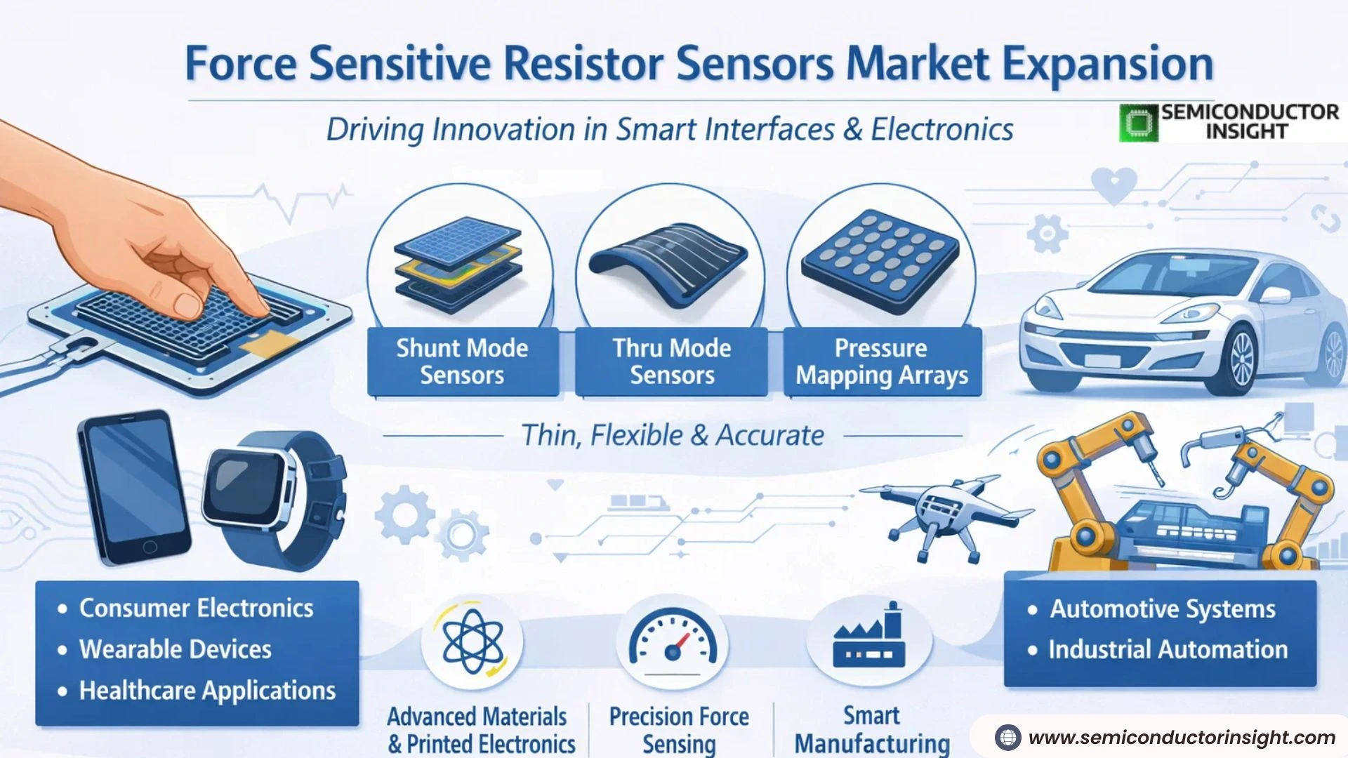 Force Sensitive Resistor Sensors Market Expansion and Smart Interface Technologies