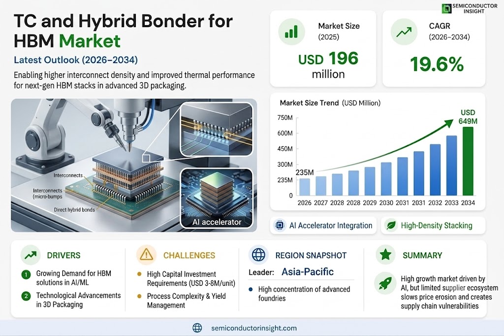 TC and Hybrid Bonder for HBM Market Share, Size and Trends 
